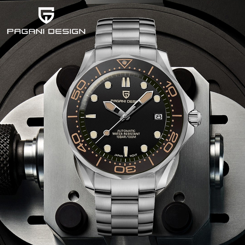 Rolex Watch Submariner - Zegarki męskie PAGANI DESIGN Luksusowy zegarek