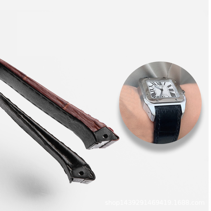 Pasek do zegarka z prawdziwej  – Cartier Watch Santos recenzja i cena